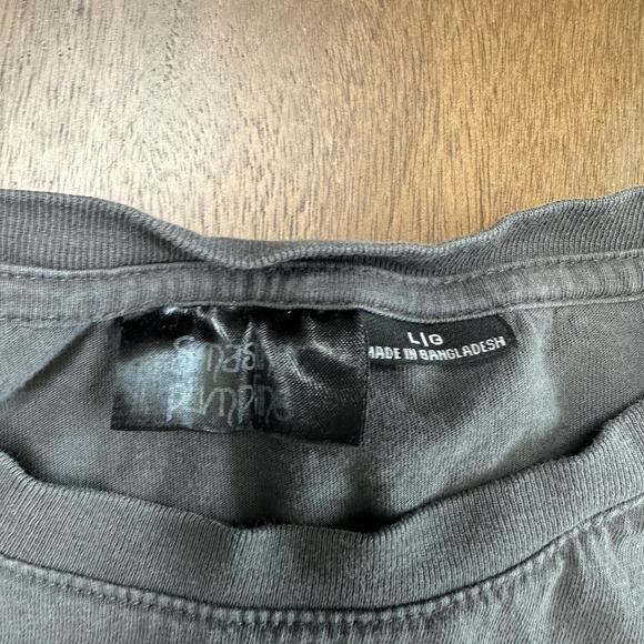 Smashing Pumpkins Shirt Mens Large Gray Red Star Graphic Rock Band T-Shirt Tee - Picture 3 of 5